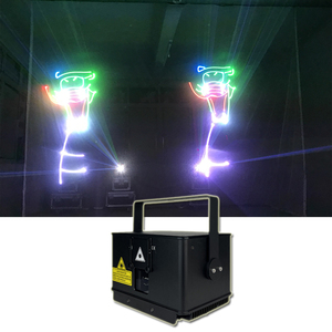 Barre de contrôle DJ DMX512 couleur pleine, effet d'animation 3D, lumière laser ILDA pour fête - Product Image 2