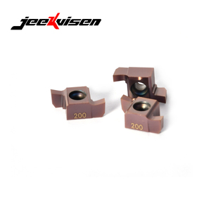 Outil de rainurage en carbure revêtu PVD 9GR200 JA115P pour tournage de filetage CNC, dureté 20-65HRC, pour tour - Product Image 2