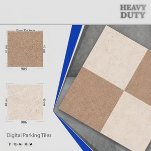 Indian Digital Glazed 40x40cm Heavy Duty Porcelain Parking Floor Tiles Anti Slip Outdoor Ceramic Flooring - Product Image 5