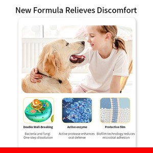 Shampoo <span class=keywords><strong>anti</strong></span>-acariens pour animaux de compagnie ciblant les acariens Demodex et Sarcoptes, soulage les démangeaisons et la perte de poils, réduit l'inflammation pour chiens et chats - Product Image 4