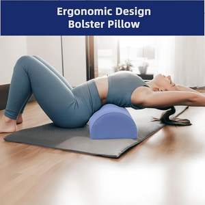 Coussin pour genoux pour dormir sur le dos - Coussin demi-lune pour les jambes - Coussin rafraîchissant pour genoux pour dormir sur le dos, soutien des jambes, élevation des pieds - Product Image 6