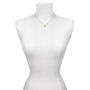 Gemnel फैशन आभूषण 925 चांदी हाथी शक्ति लटकन लंबी श्रृंखला हार सोना मढ़वाया - Product Image 4