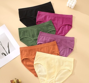 Mutandine Senza Cuciture da <span class=keywords><strong>Donna</strong></span> All'Ingrosso, Comode e Traspiranti, in <span class=keywords><strong>Sei</strong></span> Colori Solidi - Product Image 3