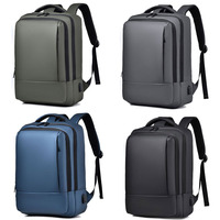Sac à dos pour ordinateur portable de 15 pouces, sac à dos de travail noir pour ordinateur portable, sac à dos d'université pour ordinateur portable, sac à dos pour livres avec port de charge USB