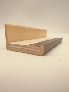 Personalizable <span class=keywords><strong>CPL</strong></span> laminado WPC puerta de madera contrachapada moldura jamba marco impermeable resistente a la humedad para villas hoteles - Product Image 2