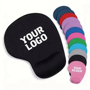 Hot Sale Custom Logo Ergonomic PU Silicone Gel Mousepad Wrist Rest for Promo Business Gift Mouse Pad Wholesale - Product Image 5