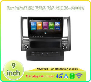 <span class=keywords><strong>Autoradio</strong></span> Android Krando 9 ''pour Infiniti FX FX35 FX45 2003 - <span class=keywords><strong>2006</strong></span> Lecteur Multimédia Sans Fil CarPlay Navigation GPS 4G Wifi - Product Image 3