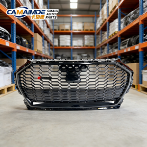 กระจังหน้าพลาสติกสีดำรุ่นใหม่ Camaimde สำหรับ <span class=keywords><strong>Audi</strong></span> A5/S5/RS5/<span class=keywords><strong>Q5</strong></span>/RSQ5 รุ่นปี <span class=keywords><strong>2022</strong></span> - อะไหล่ตกแต่ง/อัพเกรด - Product Image 3