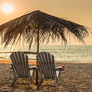 HE-565, Sedia Adirondack Pieghevole <span class=keywords><strong>in</strong></span> Plastica per Esterni, Sedia da <span class=keywords><strong>Spiaggia</strong></span> e Patio <span class=keywords><strong>in</strong></span> HDPE con Portabicchiere - Product Image 4