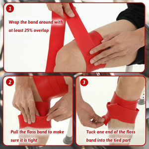 Kas ipi bantları sıkıştırma bantları hareketin geliştirilmesi, dolaşımın artırılması ve ağrıyı azaltmak için hareketlilik kurtarma bantları - Product Image 4