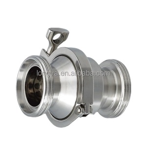 <span class=keywords><strong>Valvola</strong></span> <span class=keywords><strong>di</strong></span> <span class=keywords><strong>Non</strong></span> <span class=keywords><strong>Ritorno</strong></span> Sanitaria in Acciaio Inox 304/316 Saldato, <span class=keywords><strong>1</strong></span>/2"-4" DN15-DN100, Temperatura Normale, Guarnizione PTFE/EPDM - Product Image 2