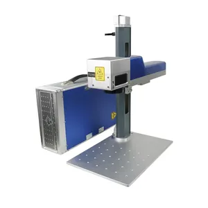 Split Bureau Draagbare Fiber Lasermarkeermachine