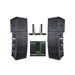 Altavoces line array sistem pa Speaker Aktif, array line 12 inci