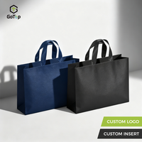 Tas Kertas Hadiah Tote dengan Pegangan Pita Mewah untuk Kemasan Butik, Dapat Dicetak Sesuai Pesanan dengan Logo Anda Sendiri untuk Kemasan Pakaian
