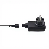 Adaptateur de câble électrique PVC M15 haute stabilité 2P, étanche IP65, sortie dédiée 5A en cuivre, boîtier LED noir