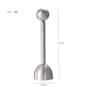 Outil de cuisine manuel en acier inoxydable pour ouvrir les coquilles d'œufs, facile à utiliser, pour les œufs à la <span class=keywords><strong>coque</strong></span> et les œufs crus - Product Image 6