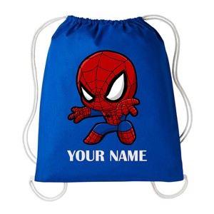 Zaino in cotone <span class=keywords><strong>Marvel</strong></span> <span class=keywords><strong>Spiderman</strong></span> per bambini, borsa da scuola leggera per nuoto, spiaggia, palestra - Product Image 4
