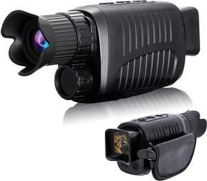 Monocular de visión nocturna NVS7 1080P Alcance de visión nocturna infrarroja digital con dispositivo de visión nocturna con zoom <span class=keywords><strong>10X</strong></span> para caza y Camping - Product Image 1
