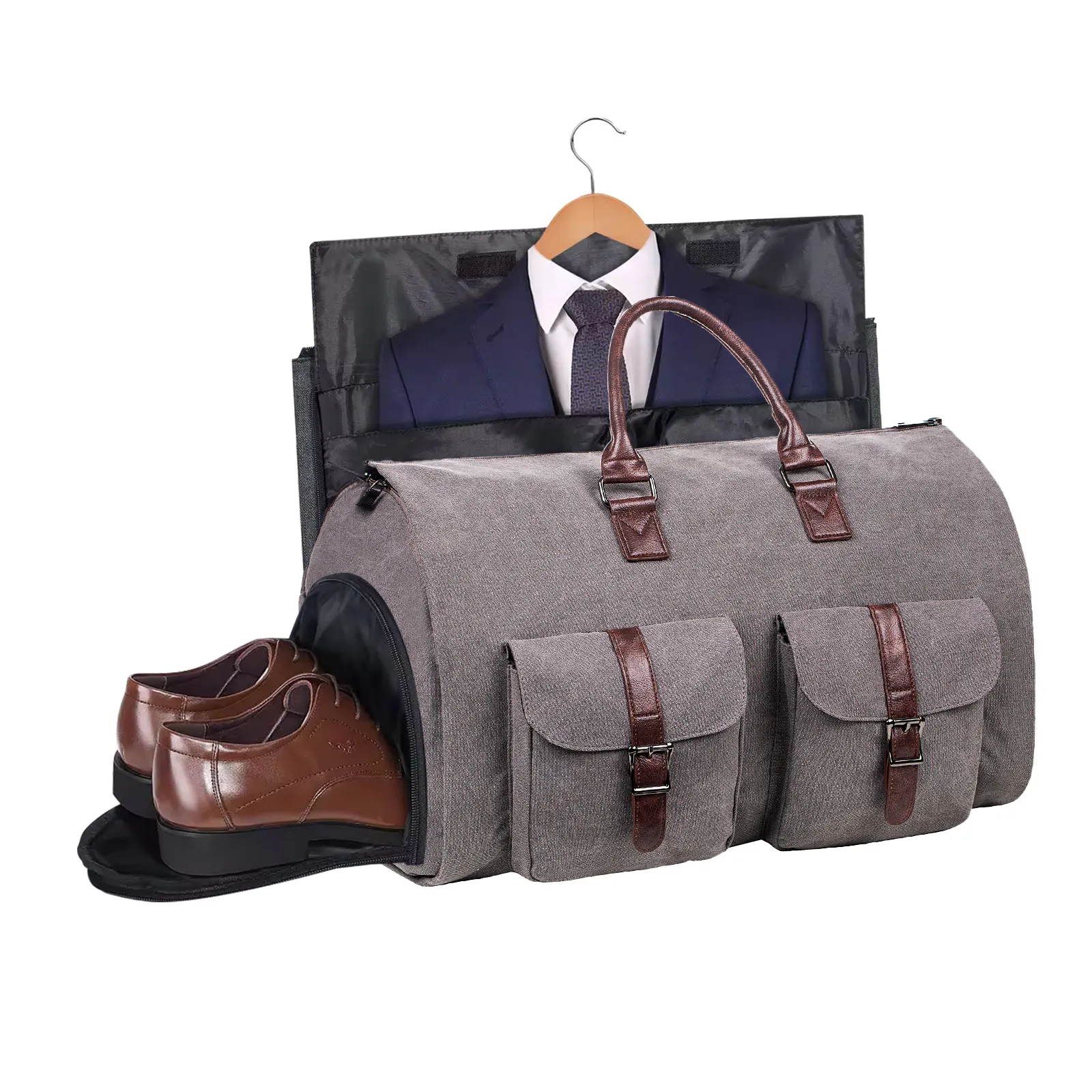 Cabrio özel haddeleme giysi seyahat çantası tekerlekli takım giysi çantası konfeksiyon silindir çanta