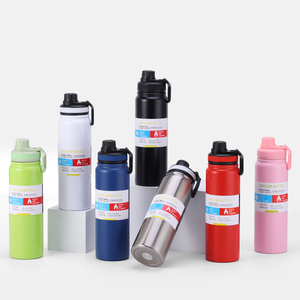 <span class=keywords><strong>Botella</strong></span> de Agua de Acero Inoxidable Aislada y Hermética de 600 ml, 800 ml y <span class=keywords><strong>1</strong></span> <span class=keywords><strong>litro</strong></span>, Termo para Gimnasio, Viajes y Senderismo - Product Image 4