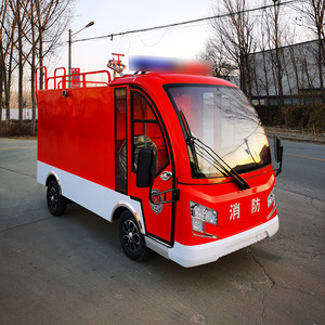 Camion de pompiers électrique mini 3900x1550x2200mm à transmission automatique pour zones touristiques, communautés et usines - Product Image 2