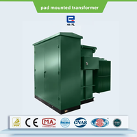 Transformateur triphasé monté sur socle haute tension 750 kVA 1600 kVA 2000 kVA 2500 kVA 34,5 kV 23 kV 12 kV - 12470 V 240/120 Certifié CE