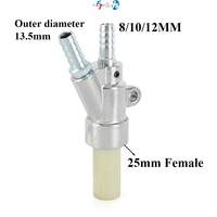Pistolet de sablage de type D pour machine à sabler le sable Pistolet pulvérisateur à sec humide Buse B4C Armoire de sablage 60*20*8mm