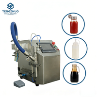 Prix de gros, machine de remplissage intelligente multifonctionnelle semi-automatique pour bouteilles d'eau, d'huile, de parfum, remplisseuse électrique à haut débit pour liquides
