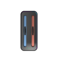 Untuk Switch2 Charging Stand Lampu RGB Pengisian Daya Ganda dengan Hisap Magnetik untuk Pengontrol Kiri/Kanan Joy-Con-Kualitas Tinggi