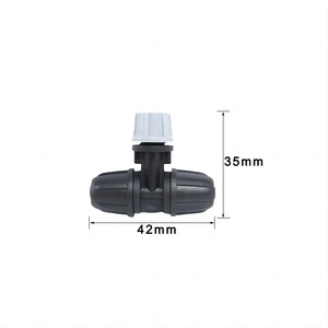 Système d'irrigation de jardin par brumisation, dispositif d'arrosage automatique à sortie unique, buse de brumisation rafraîchissante en PVC - Product Image 2