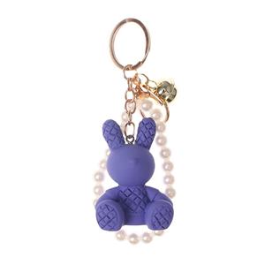 Porte-clés Ours en Bambou de Dessin Animé, Pendentif Mignon pour Clés de Voiture, Décoration Délicate pour Sac, Petits Cadeaux - Product Image 5
