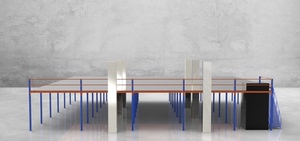 Sistema de Estanterías Metálicas Prefabricadas Industriales de Alta Resistencia Q235 con Recubrimiento en Polvo, 2-5 Niveles, JCL M-003, para Almacenes Interiores - Product Image 3