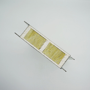 Panel Sándwich <span class=keywords><strong>de</strong></span> <span class=keywords><strong>Lana</strong></span> <span class=keywords><strong>de</strong></span> <span class=keywords><strong>Roca</strong></span> MGO Ignífugo <span class=keywords><strong>de</strong></span> Diseño Moderno HUAAO, Material <span class=keywords><strong>de</strong></span> Acero para Aplicaciones en Cuartos Limpios, <span class=keywords><strong>Precio</strong></span> por <span class=keywords><strong>M2</strong></span> - Product Image 6