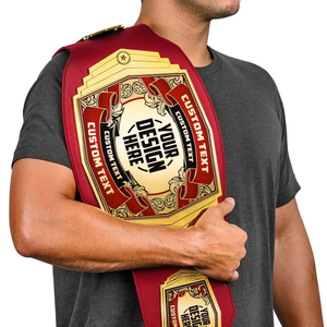 Meilleur design Ceinture de levage en cuir robuste Ceinture de poids lourd pour le championnat UFC pour hommes, de haute qualité, personnalisée - Product Image 6