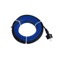 Cable calefactor de potencia constante con certificado CE HUANRUI PHC para calefacción de tuberías residenciales y techo y canalón anticongelante para derretir nieve