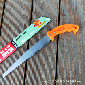 Sierra para árboles frutales y viñedos de montaña, hoja de 270 mm, mango de PVC, sierra manual de jardín para carpintería y paisajismo - Product Image 4