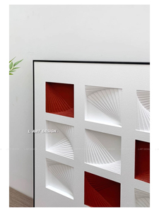 Tùy Chỉnh Thiết Kế Hiện Đại Tường Trừu Tượng Nghệ Thuật Thủ Công 3D Trang Trí Nội Thất Văn Phòng Chất Lượng Cao Treo Bức Tranh Thiên Nhiên Gỗ Khắc Sơn - Product Image 5