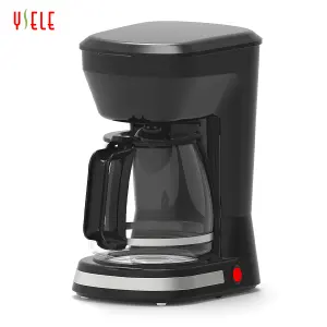 Cafetière électrique chaude Guangdong cafetière goutte à goutte carafe thermique nouvelle Machine 2023 12 tasses cafetière goutte à goutte avec bocal en verre