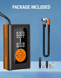 미니 전기 무선 디지털 타이어 펌프 자동차 오토바이 150PSI 에어 컴프레서 12v 에어 펌프 휴대용 타이어 인플레이터 - Product Image 6