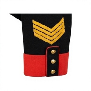 Men's Napoleonic Uniform Coat Double Breasted Waterproof Woolen Historical Custom Logo Winter Reenactment Outerwear - Product Image 6