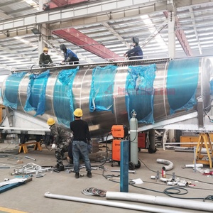 <span class=keywords><strong>Remorque</strong></span> <span class=keywords><strong>citerne</strong></span> sous vide en aluminium pour le transport d'huile alimentaire, d'eaux usées et de boues, neuve, 6x4, 45 000 L, 351-450 CV - Product Image 2