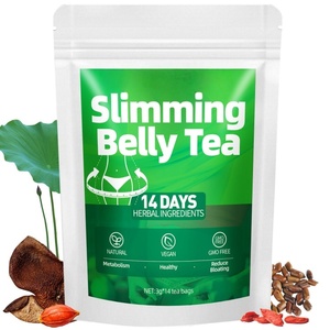 Té Adelgazante Detox de 14 Días, Té de Hierbas Orgánico Natural en Bolsitas, Sin Azúcar, Sabor Dulce Suave, para Limpieza de Colon, Pérdida de Grasa Abdominal - Product Image 1