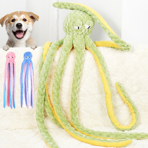 Giocattolo per <span class=keywords><strong>Cani</strong></span> a Forma <span class=keywords><strong>di</strong></span> Polpo Imbottito con Suono, <span class=keywords><strong>Taglia</strong></span> <span class=keywords><strong>Grande</strong></span> per Razze <span class=keywords><strong>di</strong></span> <span class=keywords><strong>Cani</strong></span> <span class=keywords><strong>di</strong></span> Grossa <span class=keywords><strong>Taglia</strong></span> - Product Image 1