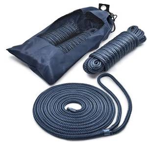 3/8 Inch 20ft Boat Marine Dock Rope with Splicing FID 3762lbs Broken Load Limit Water-<b>Floats</b> Accessory - Product Image 1