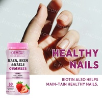Gummies éclaircissantes pour la peau OEM/ODM, Gummies au L-Glutathion et au Collagène