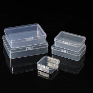 Cajas de Almacenamiento de Plástico Transparente, Rectangulares, de Material PP, con Tapa, Organizador de Oficina, Embalaje General, Ecológicas, Origen Zhejiang - Product Image 5