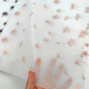 Papier d'emballage cadeau logo imprimé de luxe personnalisé vêtements papier de soie pour l'emballage de la boîte de remplissage - Product Image 5