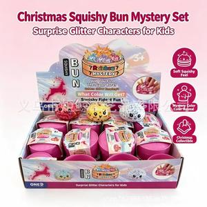 Caja Misteriosa <span class=keywords><strong>de</strong></span> Squishy Navideños |   Juguete Antiestrés Súper Elástico con Purpurina Sorpresa <span class=keywords><strong>de</strong></span> Ascenso Lento, Regalo <span class=keywords><strong>de</strong></span> Navidad para Niños - Product Image 3