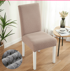 Housse de chaise extensible en jacquard pour la protection des meubles de la cuisine du restaurant, fête - Product Image 3