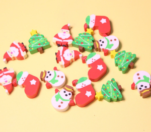 Ensemble de crayons de Noël gomme de Noël emballage de qualité supérieure personnalisé en usine - Product Image 3